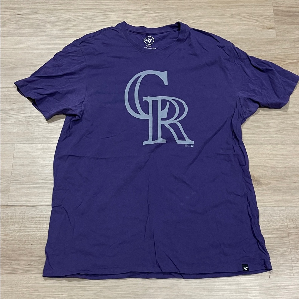 Colorado Rookies 47 Men's Purple Logo Tee